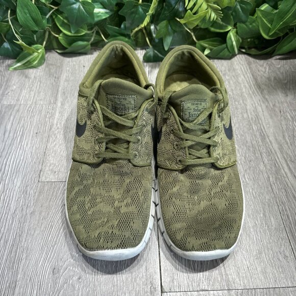 Nike SB Stefan Janoski Max Legion Green Black 631303-300 Mens Size 9.5 main image 6